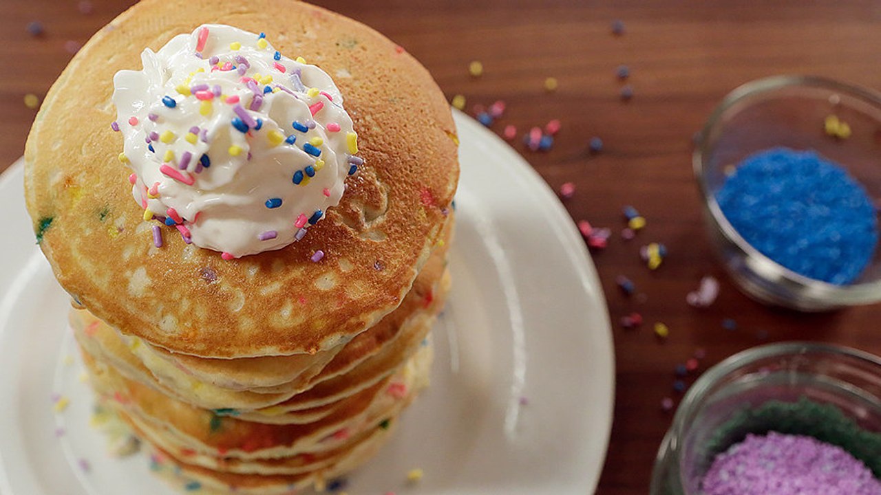 Funfetti Pancakes Worth Waking Up For . . .