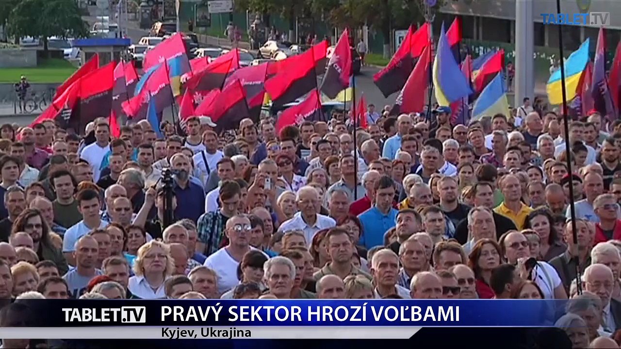 Pravý sektor pohrozil na Ukrajine paralelnými voľbami