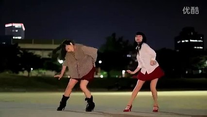 Japanese girl dance Masked bitch