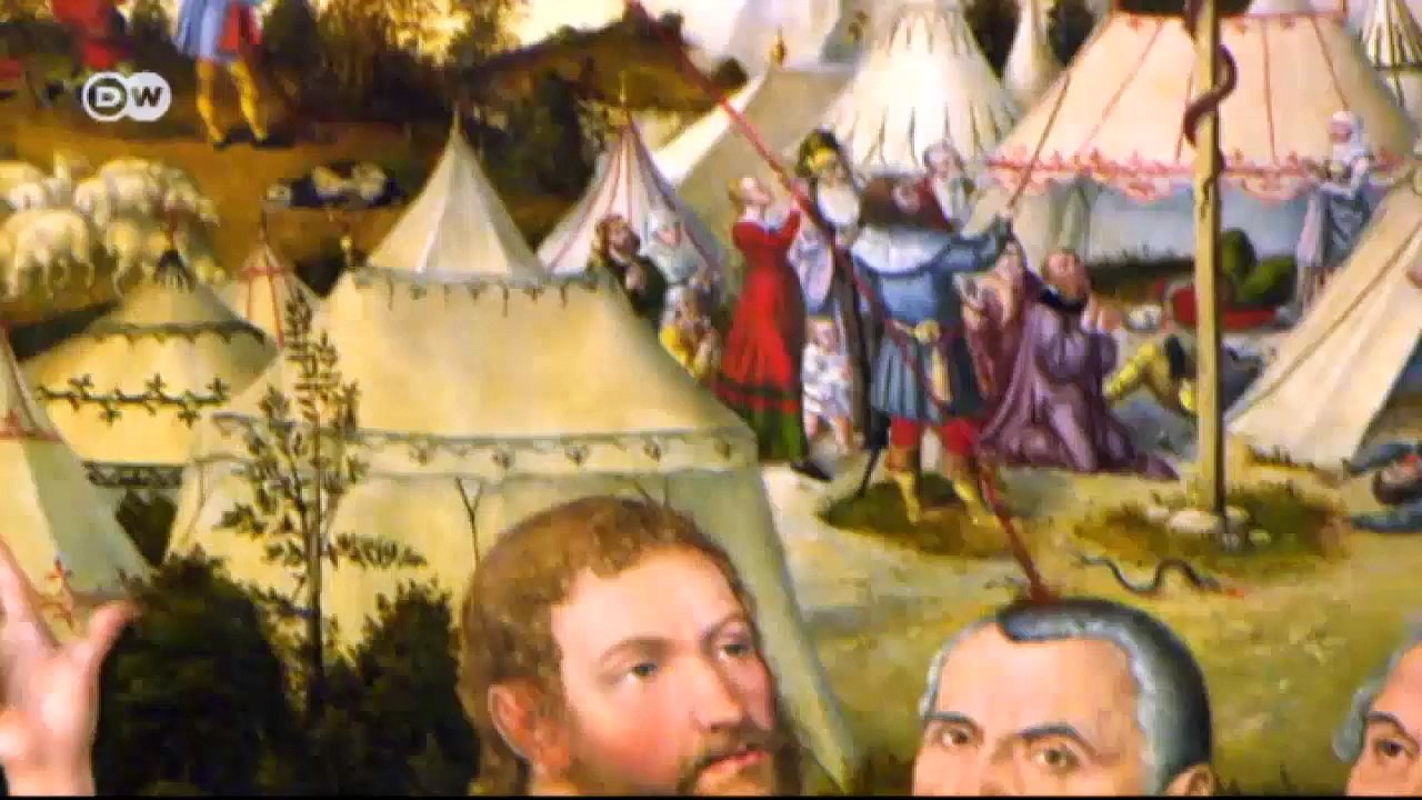 Lichtkunst zum cranach-jahr | euromaxx