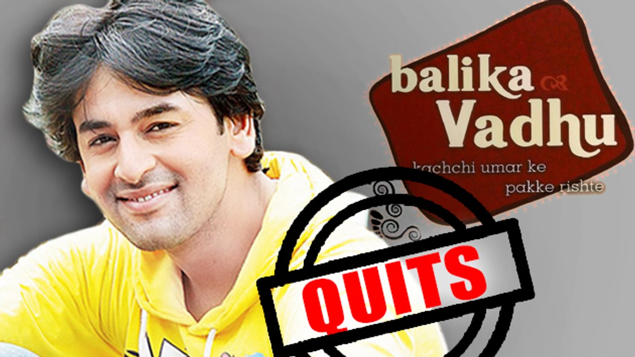 Jagya (Shashank Vyas) QUITS Balika Vadhu | Colors TV