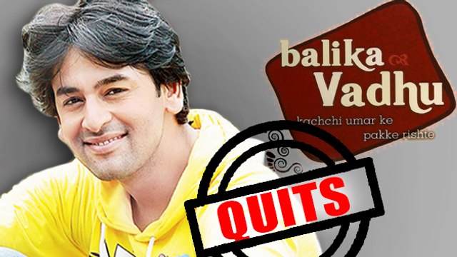 Jagya (Shashank Vyas) QUITS Balika Vadhu | Colors TV