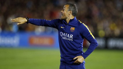 Luis Enrique: “Me ha gustado cómo ha jugado el equipo”