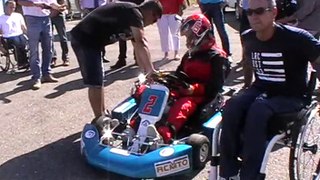 Un kart adapté aux personnes handicapées