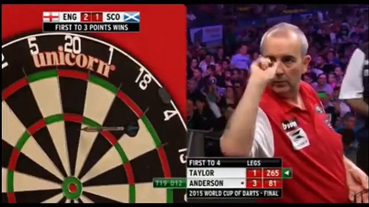 2015 World Cup Of Darts Final Taylor vs Anderson & Lewis vs Wright