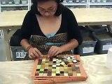 Making Glass Mosaic Tile by Hand at Susan Jablon Mosaics