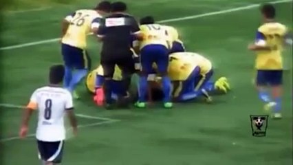 GOLE SEVİNEN FUTBOLCUNUN ÖLÜM ANI +18