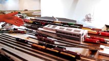 Overview of the N scale Columbia and Western Model Railroad
