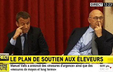 Le gros bide d'Emmanuel Macron face à Michel Sapin