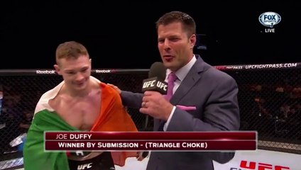 Joe Duffy Boring Post Fight Interview