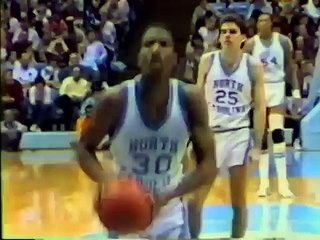 Maryland Terps UNC Highlights 1986 Len Bias