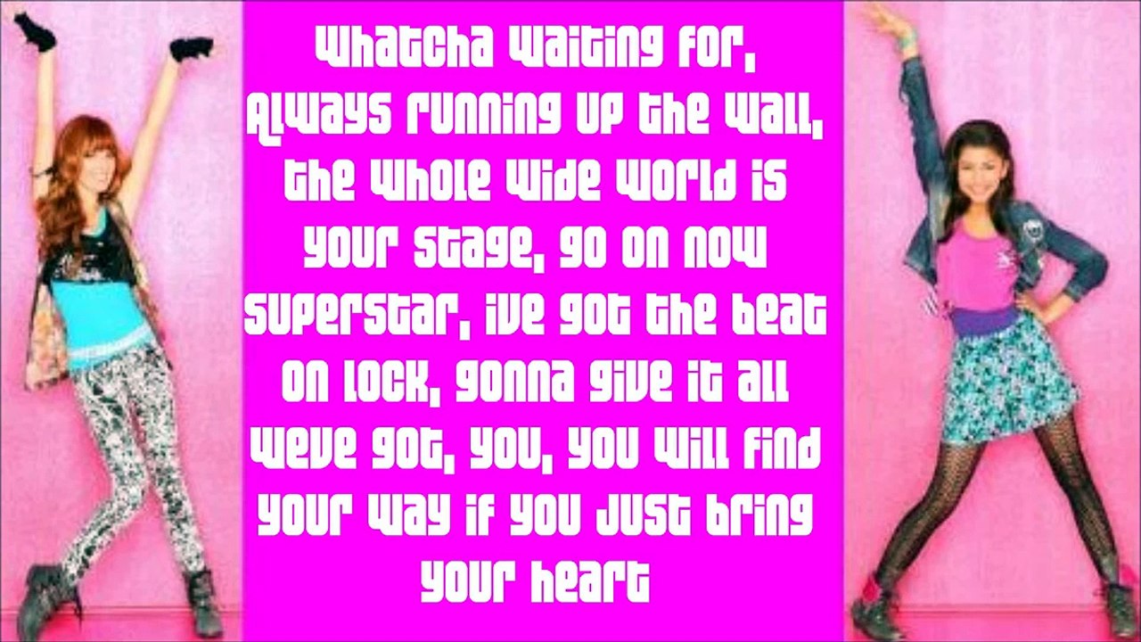 Shake It Up ~ Up, Up, and Away ~ Blush Lyrics