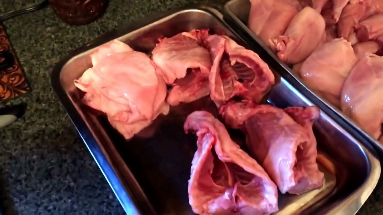 Processing day. How to quarter and prepare a meat rabbit.