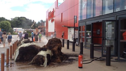 Le Géant Glann Odet évacué