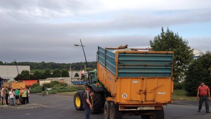 Agriculteurs en colère à Lisieux