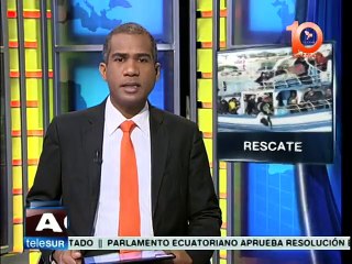 Italia rescata a 414 migrantes a la deriva en costas