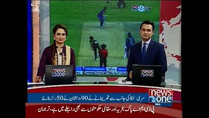 Dilshan, Thirimanne fifties lead SL to 257