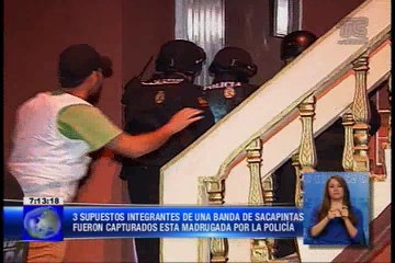 Detenidos supuestos sacapintas esta madrugada en Guayaquil