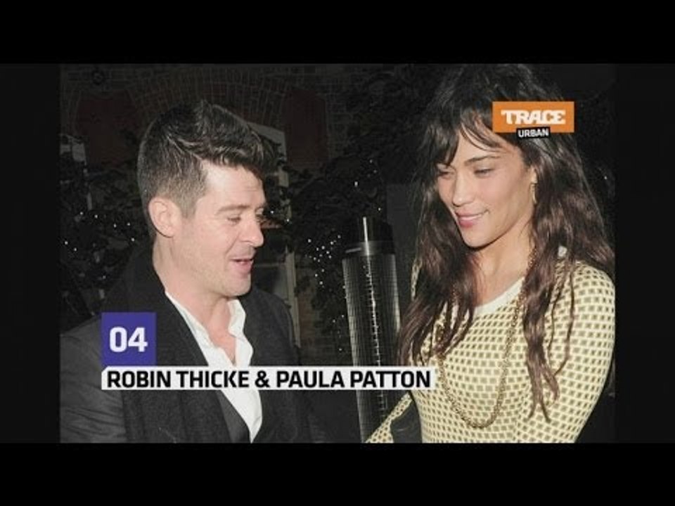 Robin Thicke et sa femme passe une soirée bien arrosée à Londres