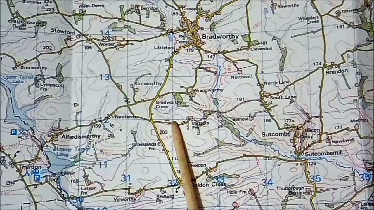 Basic map reading