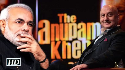 PM Narendra Modi on Anupam Khers show Watch To Know More
