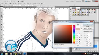 Cartoon Cristiano Ronaldo - Photoshop