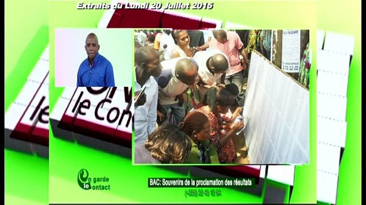 On Garde le Contact de RTI 2 du 21 Juillet 2015 Avec Mohamed Kante