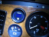 Auto Meter Cobalt Digital Oil Pressure Gauge in a Jaguar XJ6