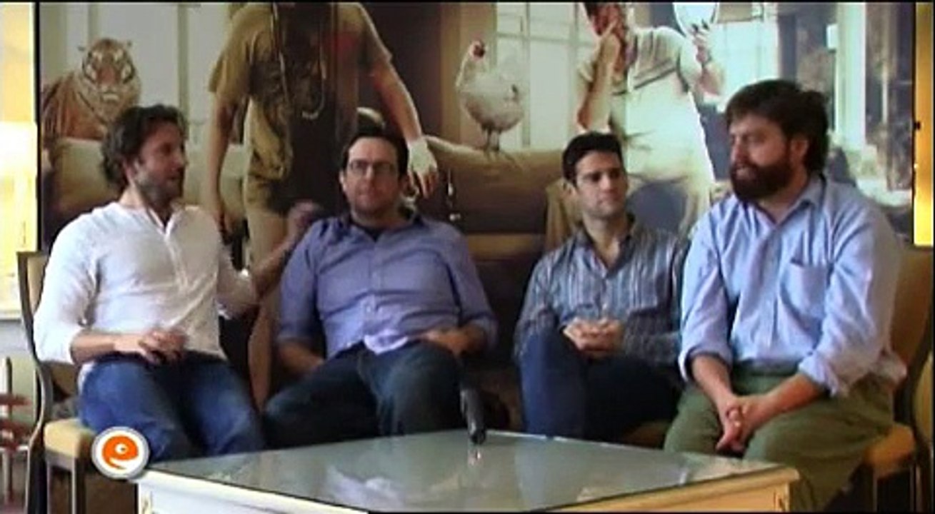 THE HANGOVER - Bradley Cooper, Ed Helms, Zach Galifianakis, Justin Bartha