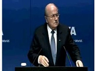 Sepp Blatter PRESS CONFERENCE 5/30/11 pt. 2