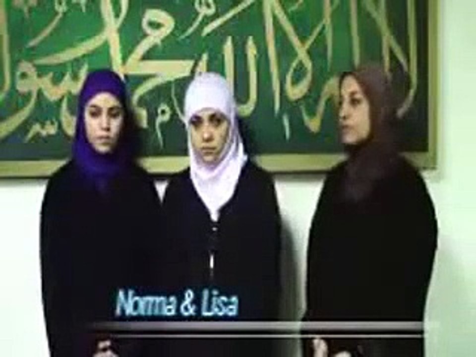 Lisa  et Norma   converti a lislam."shahada"