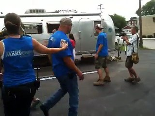 Extreme Makeover: Home Edition - Ed and Jillian arrive at Legacy Innovations