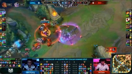 LPL Week 8 Summer Split 2015, OMG vs M3 Game 1