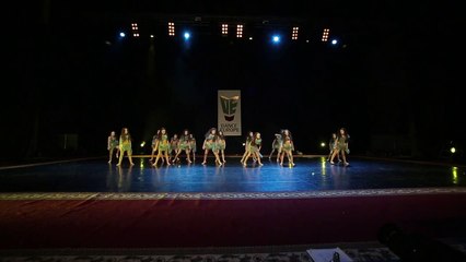 Dance show Children Formation. 10000 лет до н.э. Kolibri