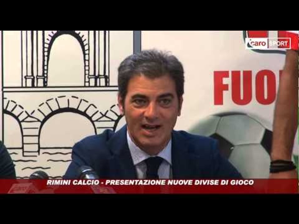 Icaro Sport. Rimini Calcio: presentate le nuove maglie Lotto