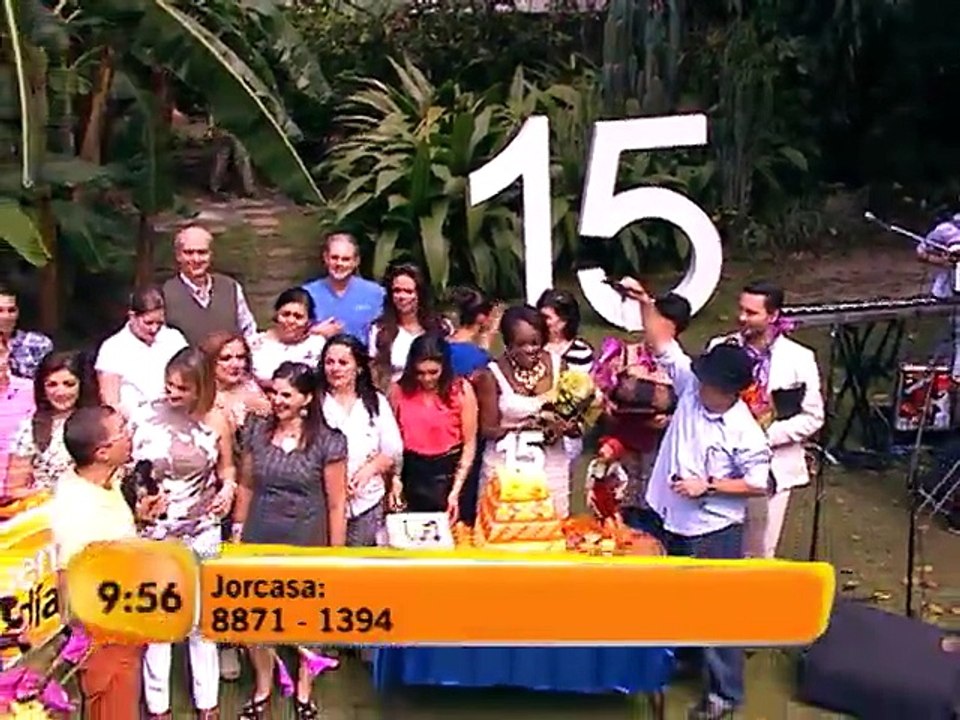 Percance celebró con Buen Día sus 15 años