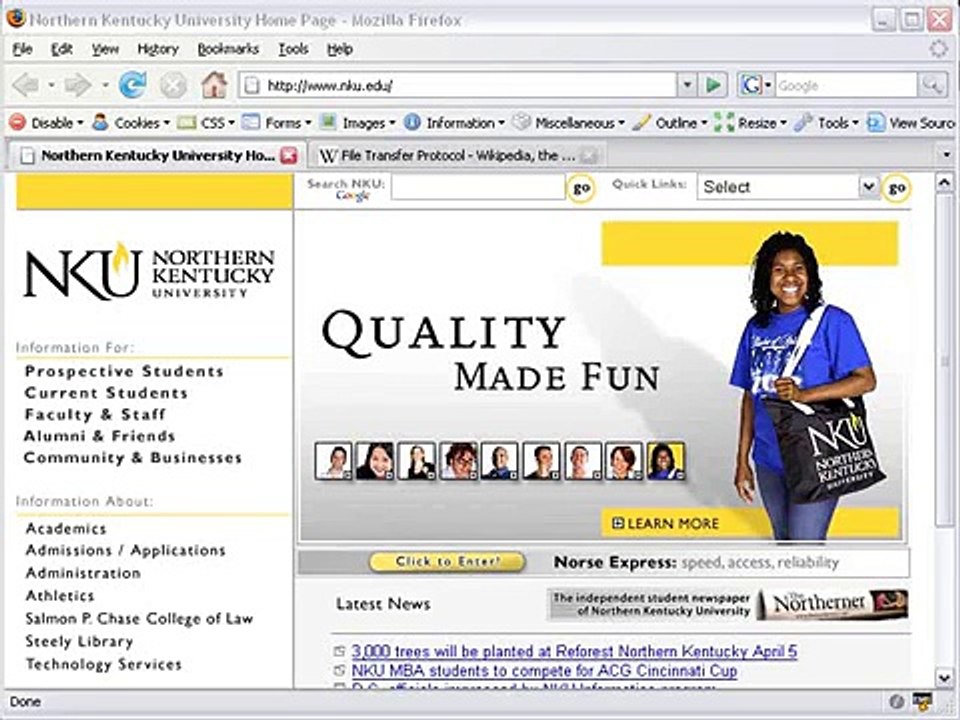 Using Filezilla to Upload Files to the Web
