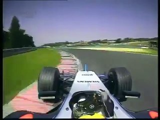 F1 Hungary 2005 Qualifying   Juan Pablo Montoya Onboard Lap