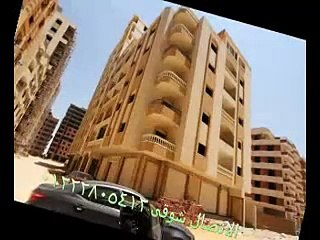 شقق بالتقسيط بجسر السويس الجديدة نصف تشطيب