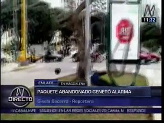 ¿Hubo alarma de bomba en el distrito de Magdalena? Adivina qué encontró la Policía