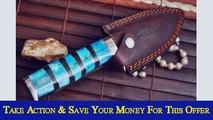 New Sale- Hunting Knife - O1 Tool Steel - Handmade Kitchen & Hunting Knife Slide