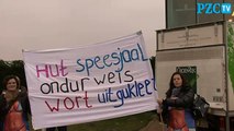 Zeeuwse leraren demonstreren tegen bezuinigen speciaal onderwijs