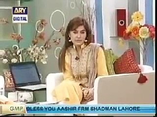 Almas Boby in Good Morning Pakistan p1