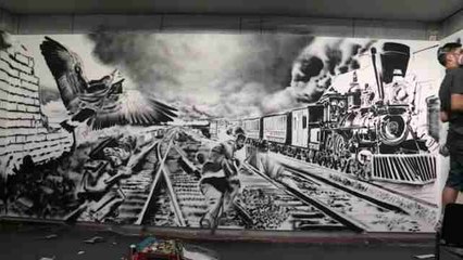 El arte urbano se traslada a una sala de subastas