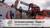 Caméra embarquée / On board camera - Stage 17 (Digne-les-Bains / Pra Loup) - Tour de France 2015