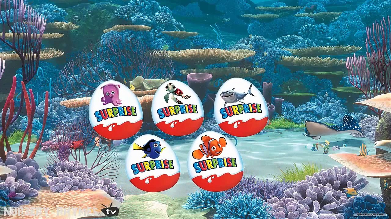 Nemo Disney Pixar Finger Family Songs - Nursery Rhymes For Kids - New Funny