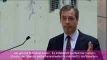 Nigel Farage - Der Euro vor dem Zusammenbruch Teil 1