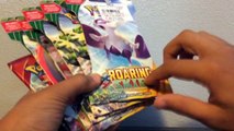 Opening 5 Pokemon X And Y Roaring Skies Packs!