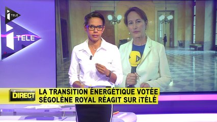 Royal: "J'ai voulu doter la France du futur modèle énergétique"