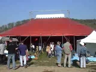 Indiens et cow-boys en fête